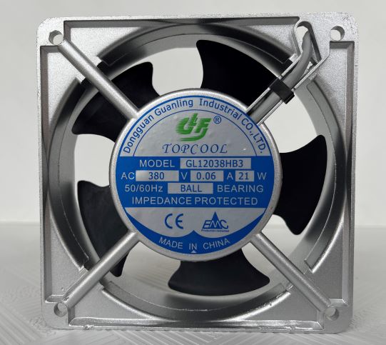 交流风扇银色框：GL12038HB3-东莞市冠凌实业有限公司
